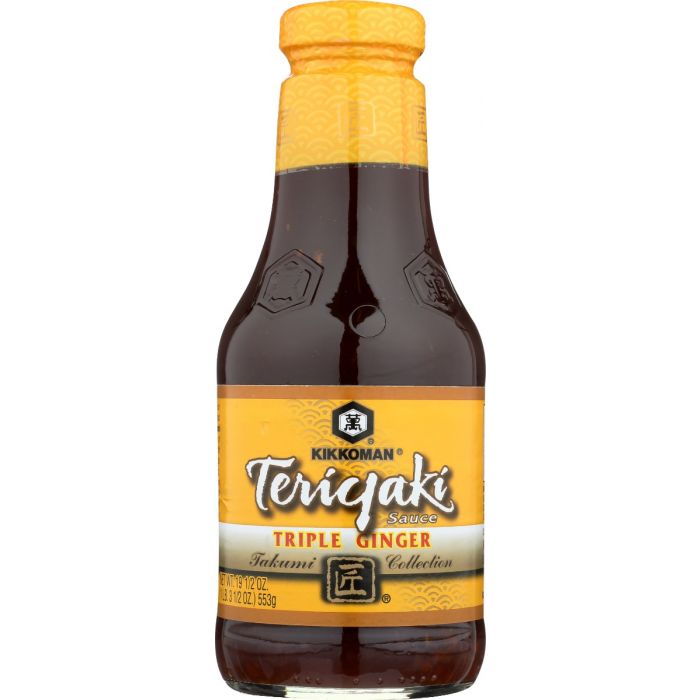 KIKKOMAN: Sauce Teriyaki Trpl Gngr, 19.5 oz