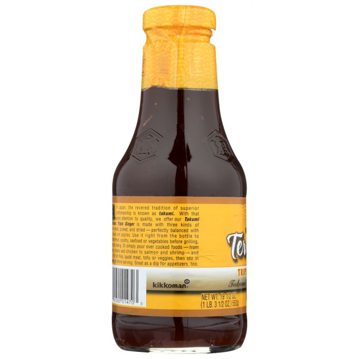 KIKKOMAN: Sauce Teriyaki Trpl Gngr, 19.5 oz