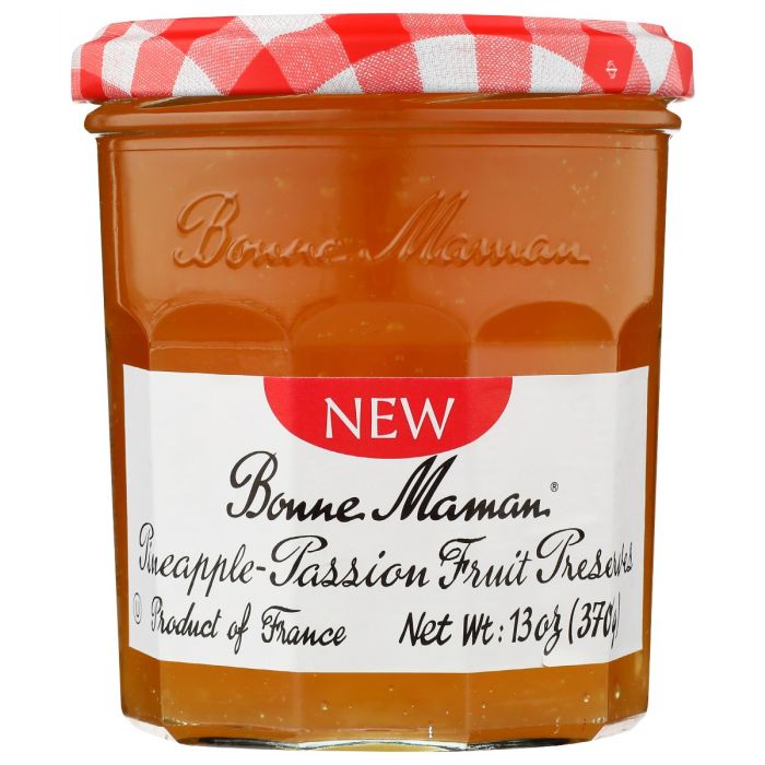 BONNE MAMAN: Preserve Pineapple Pssion, 13 oz