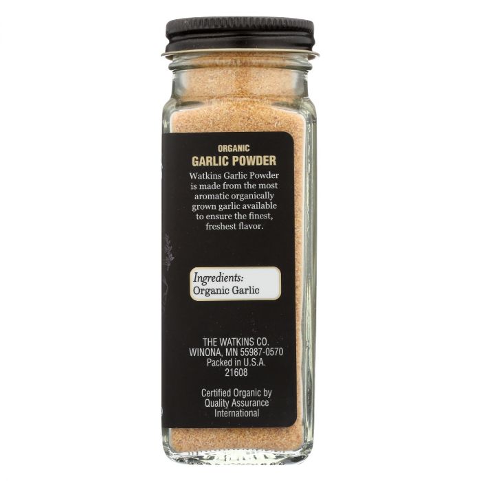 WATKINS: Ssnng Garlic Powder Org, 3.1 oz