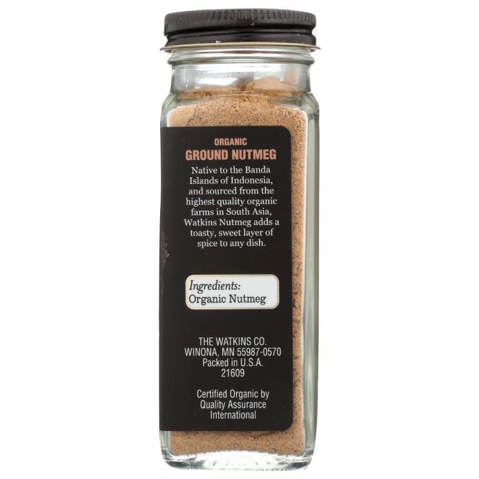 WATKINS: Ssnng Nutmeg Grnd Org, 2.8 oz