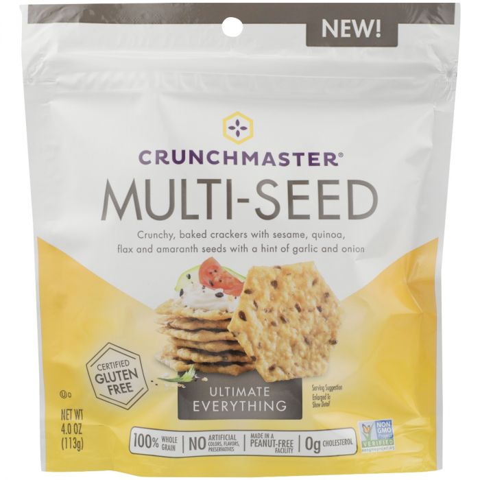 CRUNCHMASTER: Cracker Mlti Seed Evrythn, 4 oz