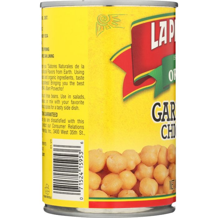 LA PREFERIDA: Bean Chick Pea Org, 15 oz