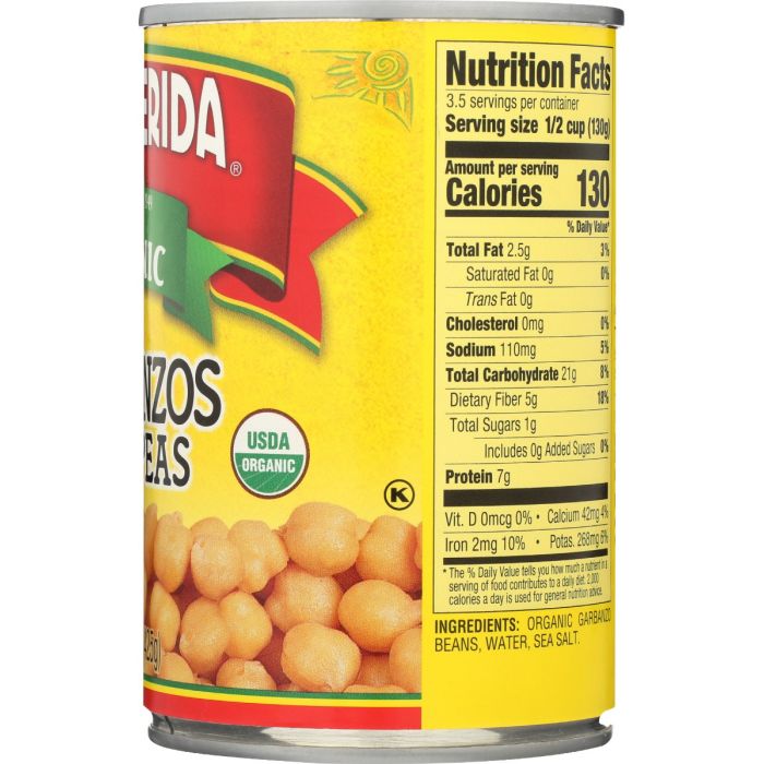 LA PREFERIDA: Bean Chick Pea Org, 15 oz