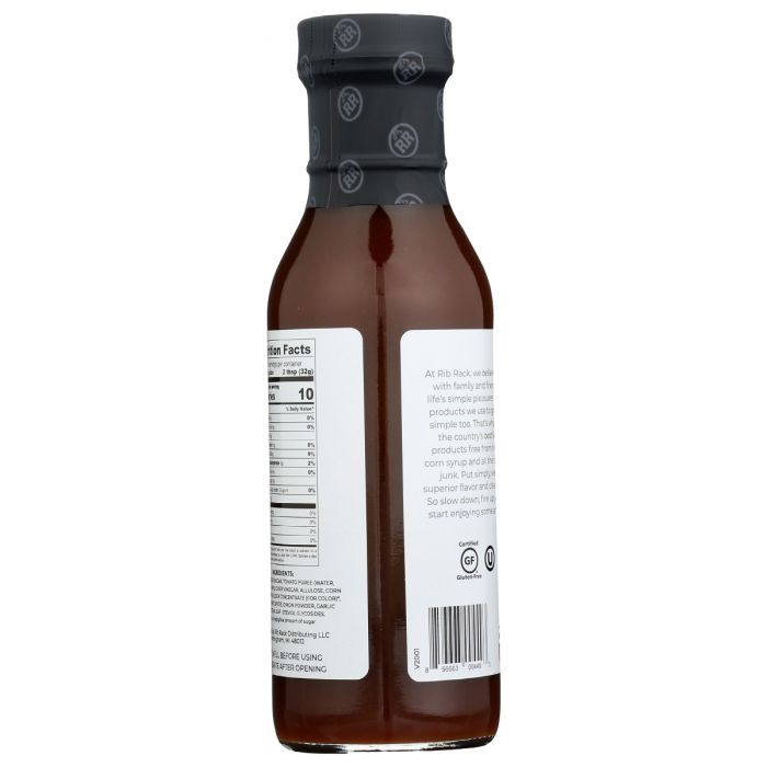 RIB RACK: Sauce Bbq Original Sf, 11 oz