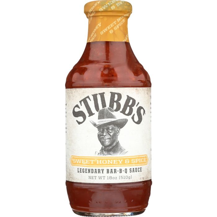 STUBBS: Sauce Bbq Swt Hny Spice, 18 oz