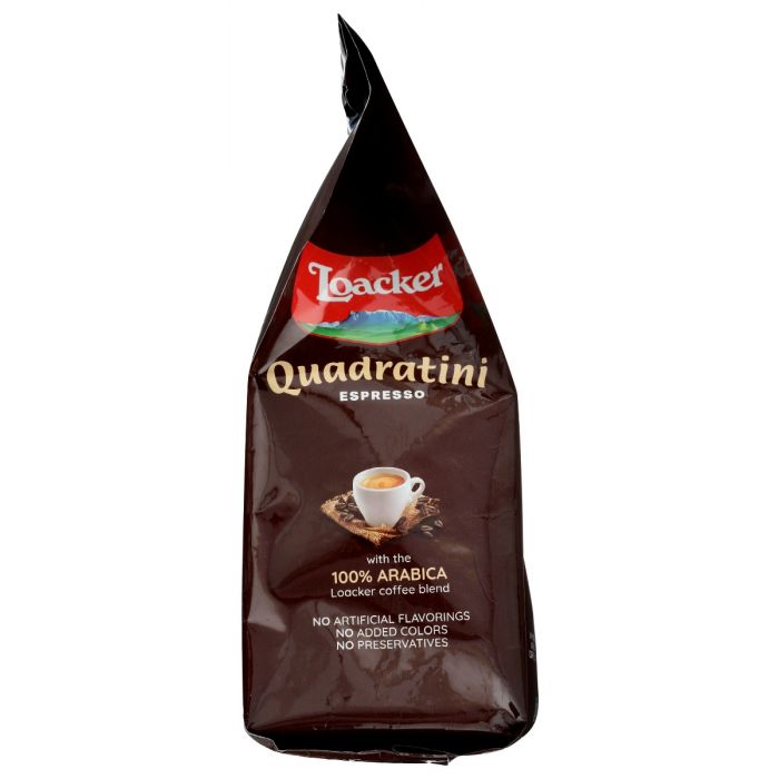 LOACKER: Wafer Qudrtni Esprsso 220G, 7.76 oz