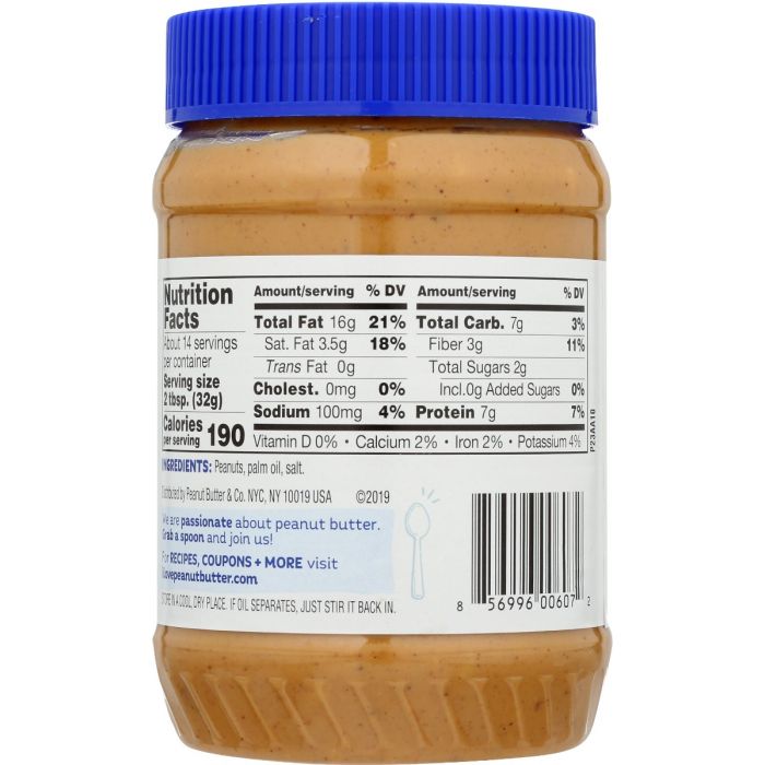 PEANUT BUTTER & CO: Peanut Bttr Smply Crnchy, 16 oz