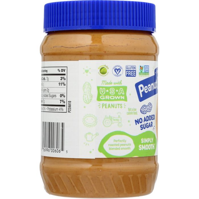 PEANUT BUTTER & CO: Peanut Bttr Smply Smooth, 16 oz