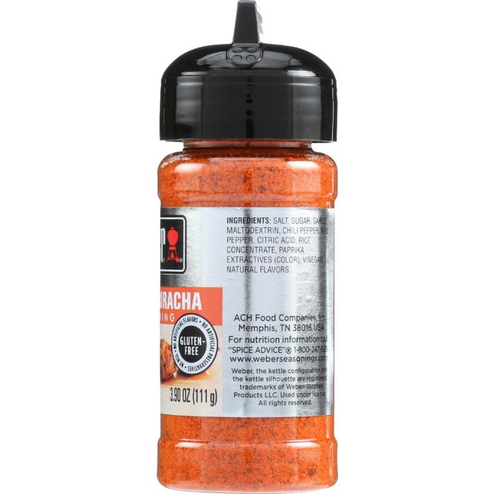 WEBER: Ssng Garlic Sriracha, 3.9 oz