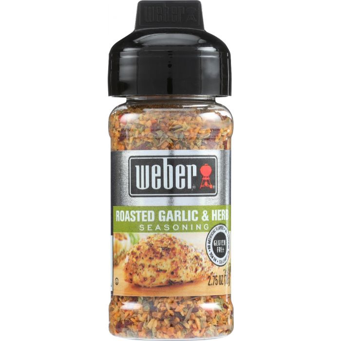 WEBER: Ssnng Rstd Grlc & Herb, 2.75 oz