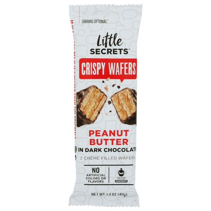 LITTLE SECRETS LLC: Wafer Drk Choc Pnt Bttr, 1.4 oz