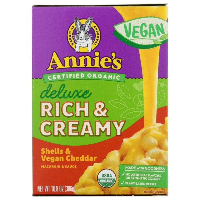 ANNIES HOMEGROWN: Shells Cheese Chddr Org, 10.8 oz