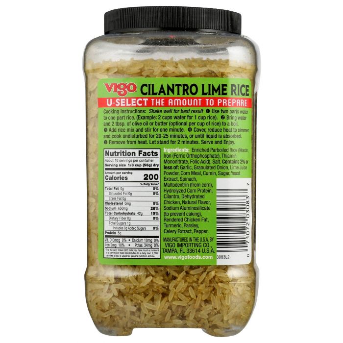 VIGO: Rice Cilantro Lime, 2 lb