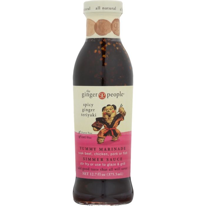 GINGER PEOPLE: Sauce Teriyaki Gngr Spcy, 12.7 oz