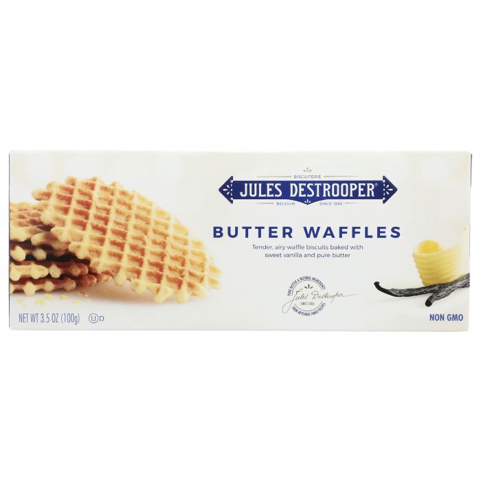 JULES DESTROOPER: Cookie Butter Waffles, 3.5 oz