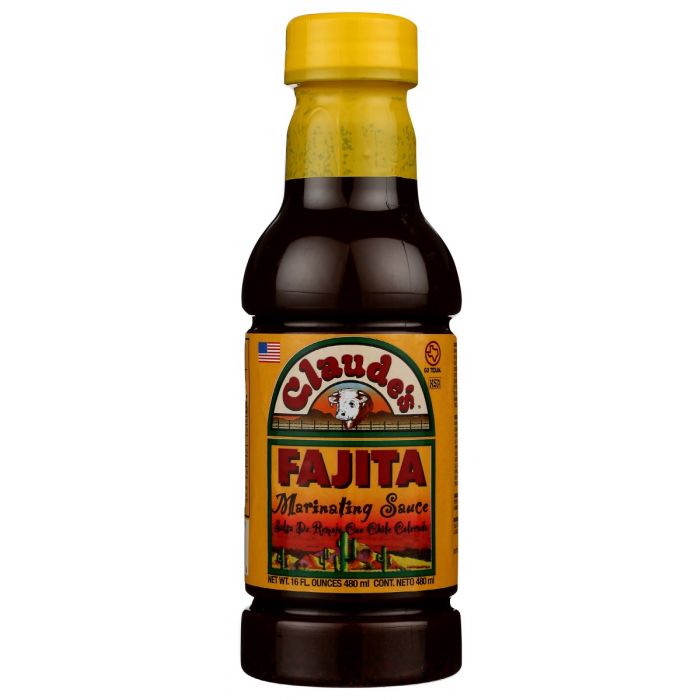 CLAUDES: Marinade Fajita, 16 oz