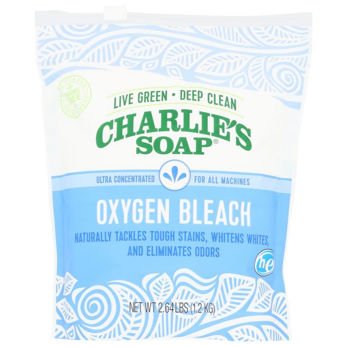 CHARLIES SOAP: Oxygen Bleach, 2.64 lb