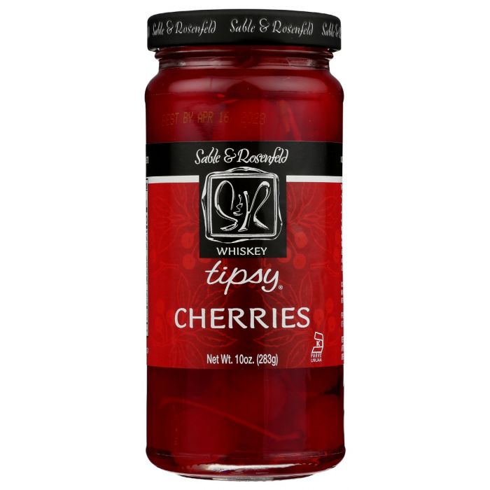 SABLE & ROSENFELD: Tipsy Cherries Whiskey, 10 oz