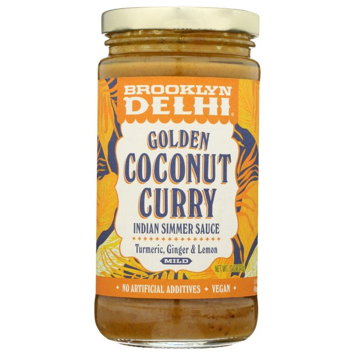 BROOKLYN DELHI: Sauce Simmer Ccnut Curry, 12 oz