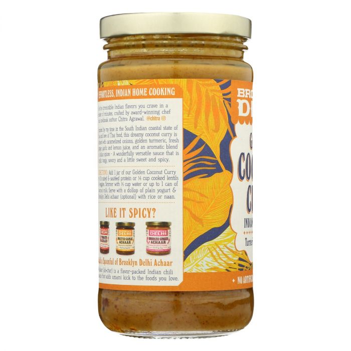 BROOKLYN DELHI: Sauce Simmer Ccnut Curry, 12 oz