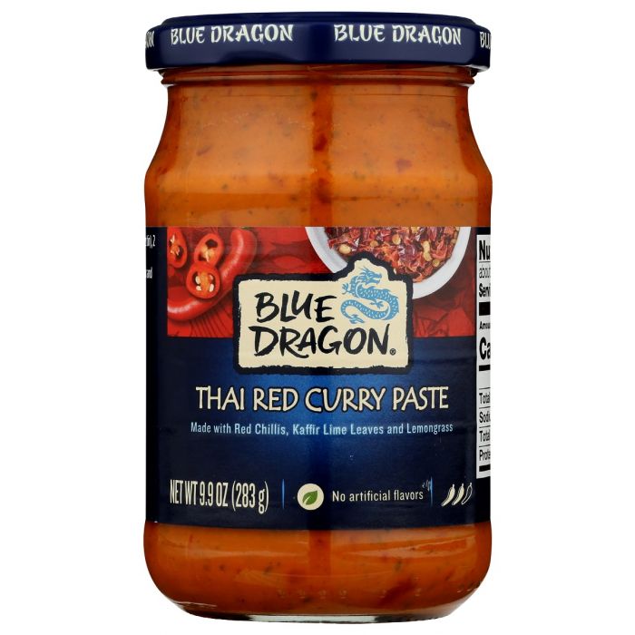 BLUE DRAGON: Curry Red Paste, 9.9 oz