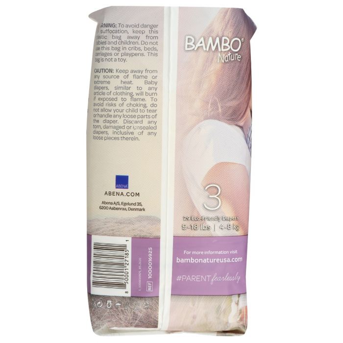 BAMBO NATURE: Diapers Baby Size 3, 29 pk