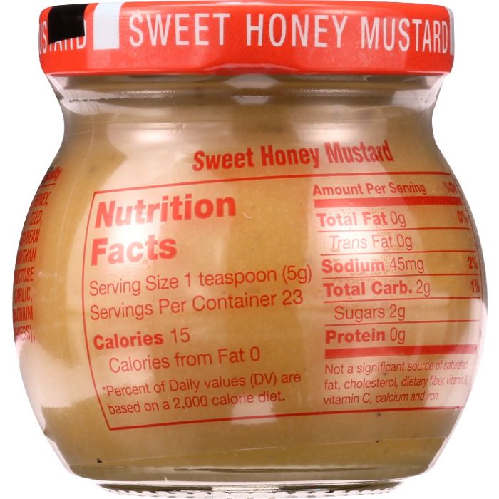 INGLEHOFFER: Mustard Honey, 4 oz