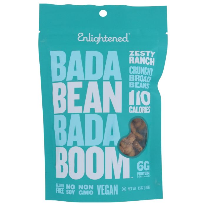 BADA BEAN BADA BOOM: Snack Bean Zesty Ranch, 4.5 oz