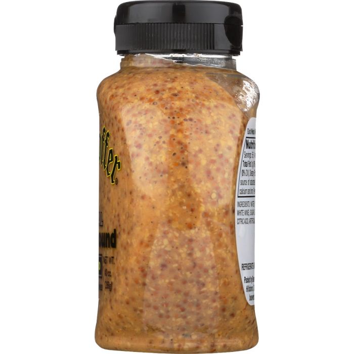 INGLEHOFFER: Mustard Sqz Stone Grnd, 10 oz