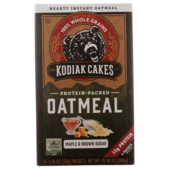 KODIAK: Oatmeal Mpl Brwn Sgr, 10.58 oz