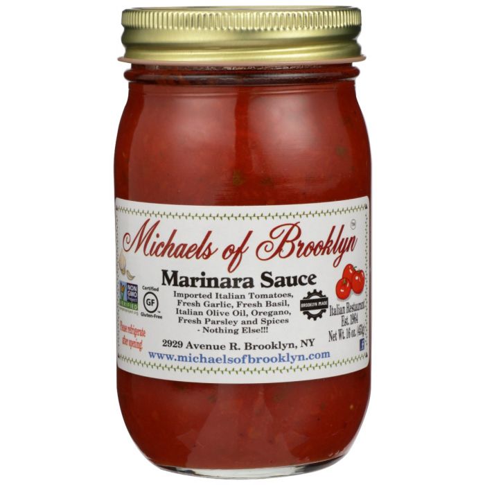 MICHAELS OF BROOKLYN: Sauce Pasta Marinara, 16 oz