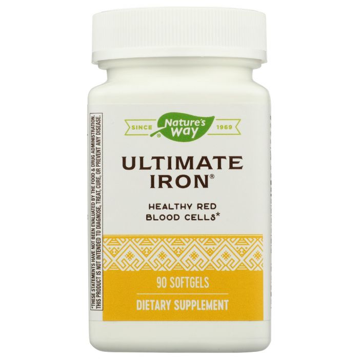 NATURES WAY: Ultimate Iron, 90 sg