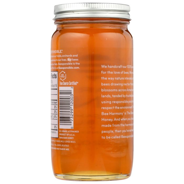 BEE HARMONY: Honey Orange Blossom Amer, 12 oz