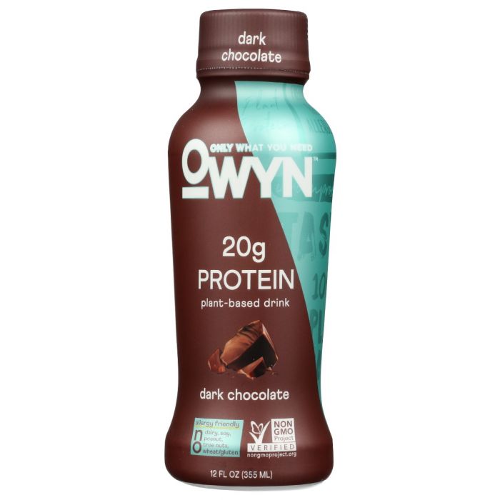 OWYN: Vegan Protein Shake Choc, 12 fo