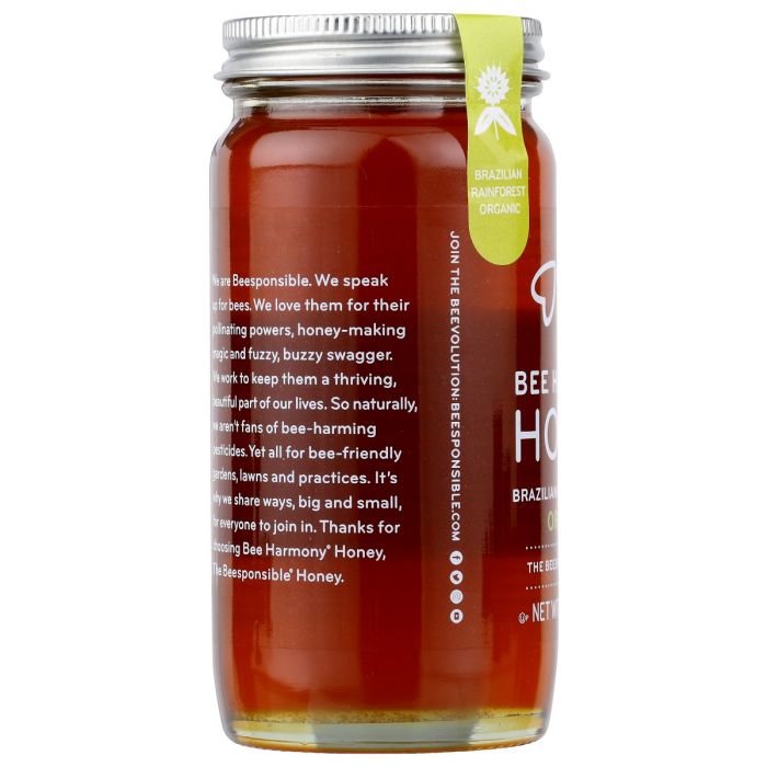 BEE HARMONY: Honey Rainforest, 12 oz