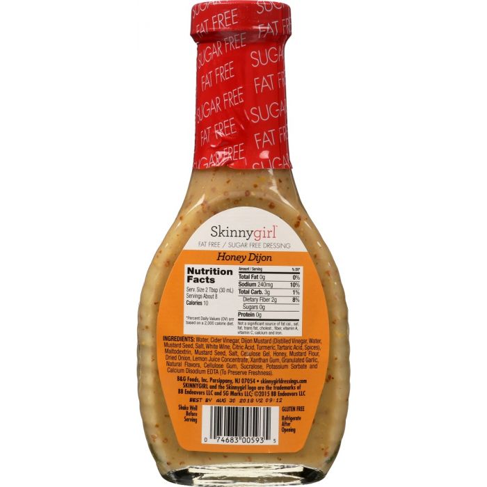 SKINNY GIRL: Dressing Honey Dijon, 8 oz