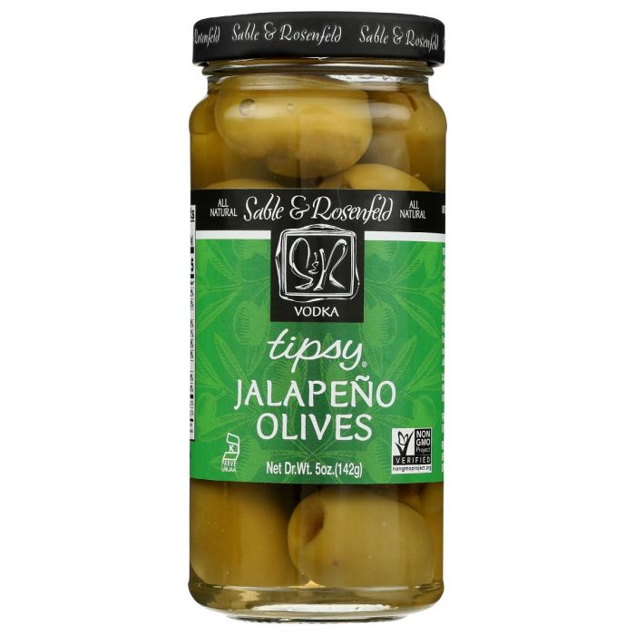 SABLE & ROSENFELD: Tipsy Olive Stfd Jlpno, 5.3 oz