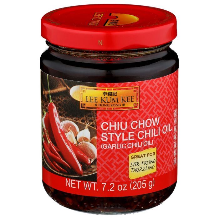 LEE KUM KEE: Chiu Chow Style Chili Oil, 7.2 oz