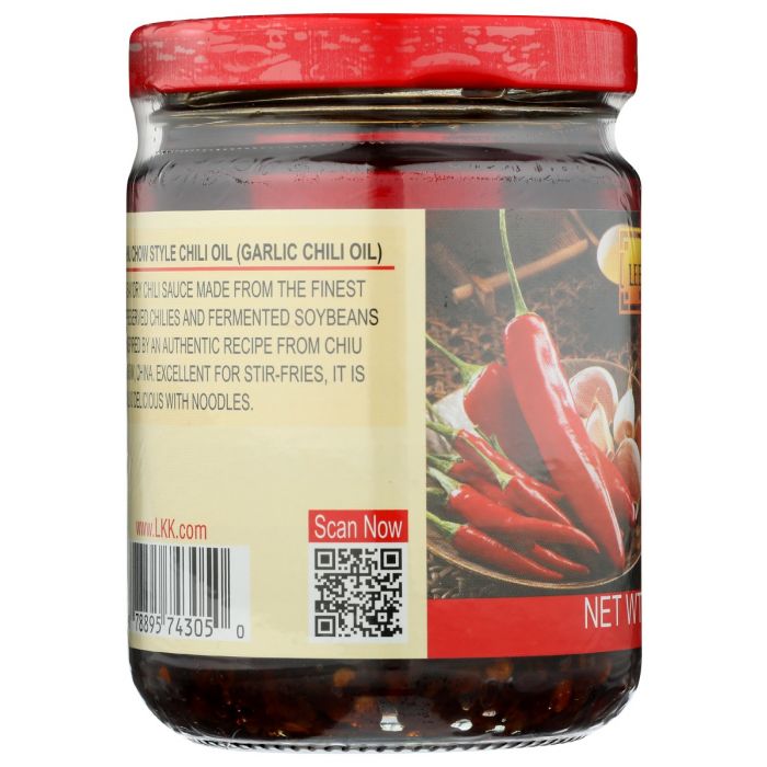 LEE KUM KEE: Chiu Chow Style Chili Oil, 7.2 oz