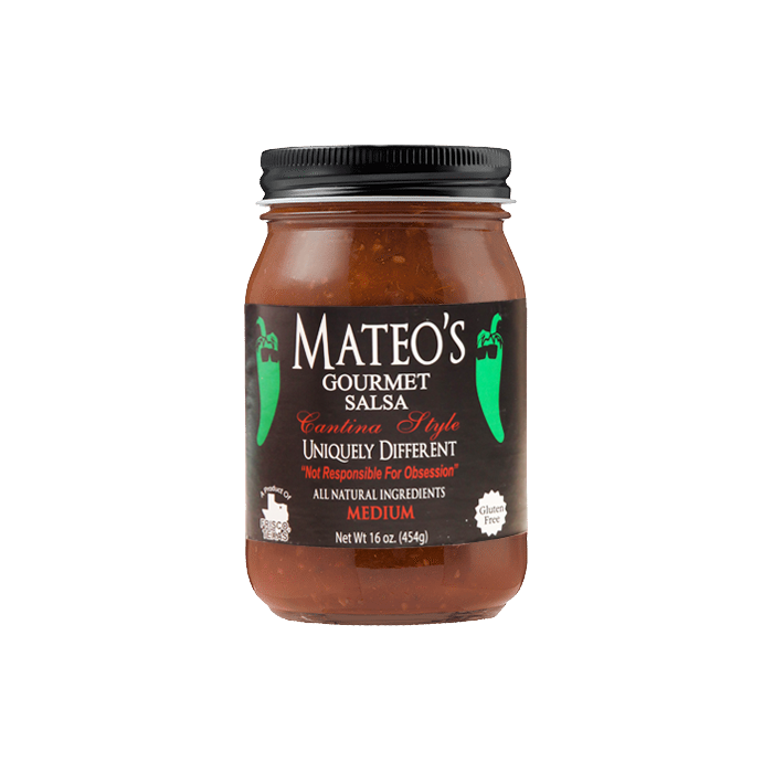 MATEOS GOURMET: Cantina Style Salsa 16 oz