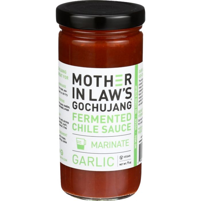 MOTHER IN LAW: Garlic Gochujang Fermented Chile Sauce, 9 oz