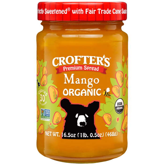 CROFTERS: Premium Spread Mango, 16.5 oz