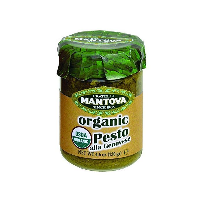 MANTOVA: Organic Pesto Alla Genovese, 4.6 oz