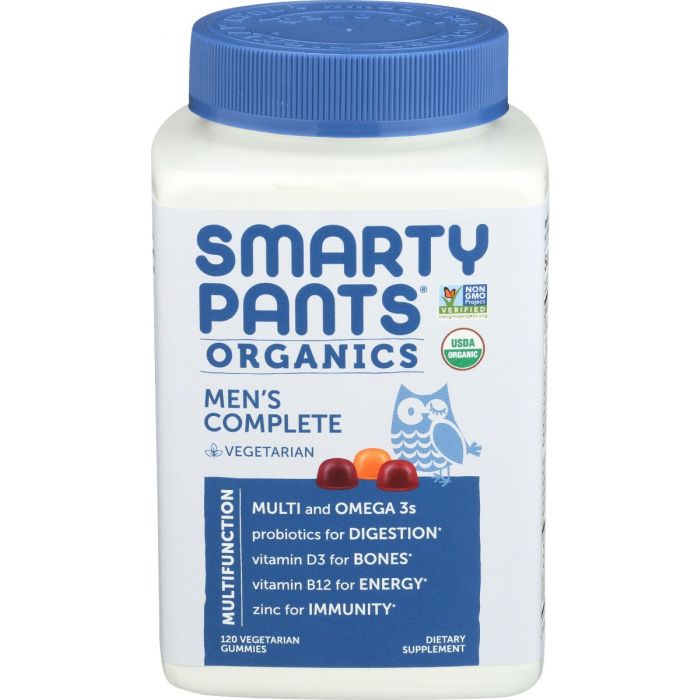 SMARTYPANTS: Organic Mens Formula, 120 pc