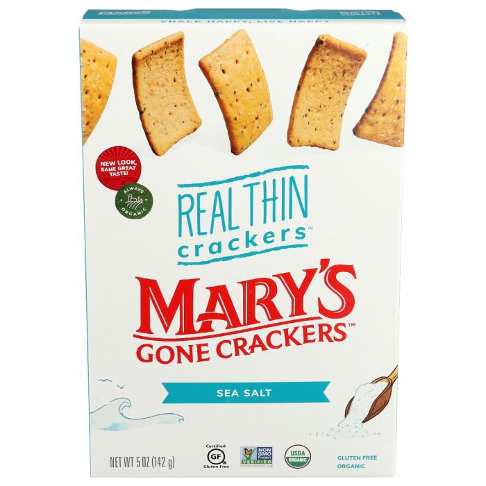 MARYS GONE CRACKERS: Sea Salt, 5 oz