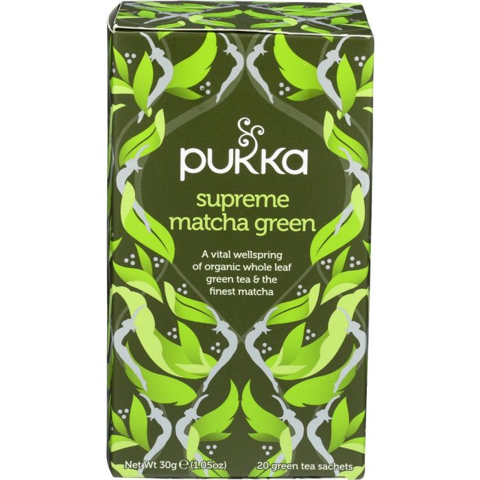 PUKKA HERBS: Supreme Matcha Green, 20 bg