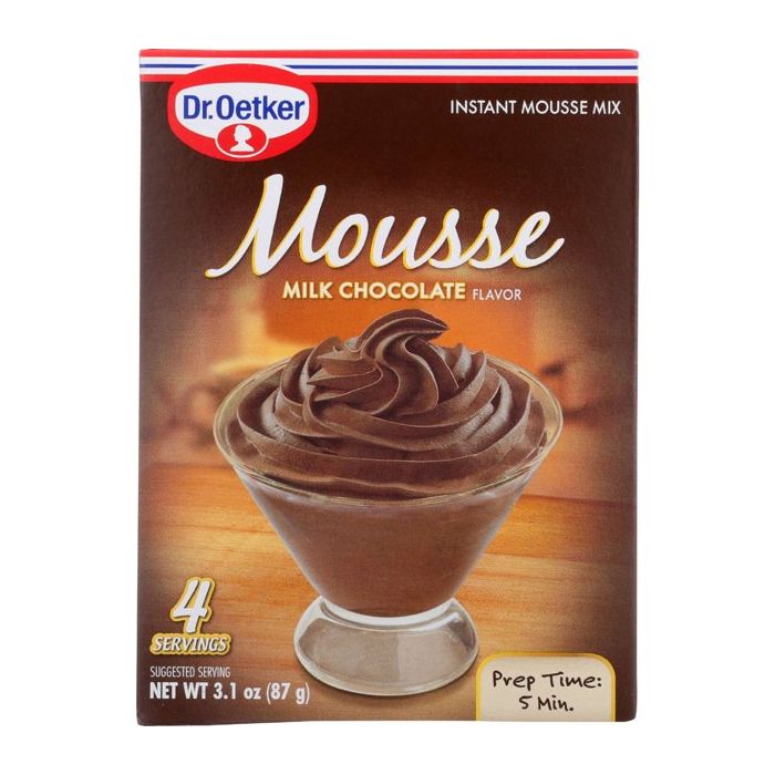 DR OETKER: Milk Chocolate Mousse Supreme, 3.1 oz