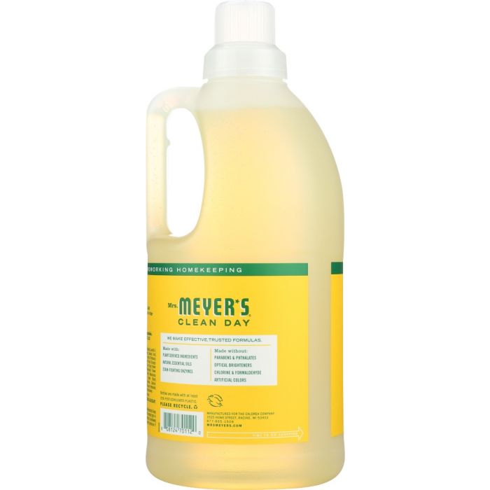 MRS MEYERS CLEAN DAY: Laundry Detergent Honeysuckle 2X, 64 oz