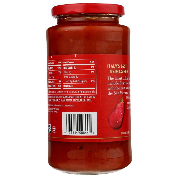 MEZZETTA: Italian Plum Tomato Marinara, 24 oz